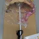 Adesso Cordless Table Lamp with 3-Level Touch Dimmer & Built-in Rechargeable Battery  15" Tall Touch Lamp, White Finish