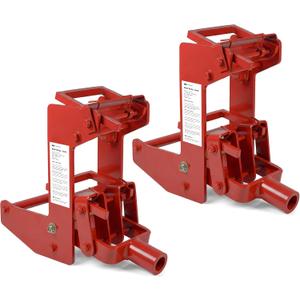 2 Pcs Wall Jack, Wall Jacks for Framing, Use with 1-1/2 X 3-1/2 inch Fir Poles or 1 inch OD Steel Pipe, Portable Jack use for Framework Construction and Raising Wall Beams,Load Capacity is 1,000 lbs