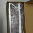 Cisily Silver Sponge Holder for Kitchen Sink, Sink Caddy Organizer with High Brush Holder, Kitchen Countertop Organizers and Storage Essentials, Rustproof 304 Stainless Steel, Soap Dispenser Organize