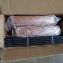 VASAGLE EKHO Collection - Bar Stools Set of 4, Counter Height Bar Stools, Synthetic Leather with Stitching, Mid-Century Modern Counter Stools, 26-Inch Tall, Kichen Home Bar Dining Room, Caramel Brown