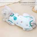Cat Recovery Suit After Surgery, M Size 3-Pack Anti-Licking Onesie for Cats, E-Collar Alternative for Spayed Neutered Cats Abdominal Wound Care M