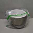 Melphoe 1 Pack Self Watering Hanging Planters Indoor Flower Pots, 8.3 Inch Outdoor Hanging Plant Pot Basket, Plant Hanger with 3Hooks Drainage Holes for Garden Home (Gray)