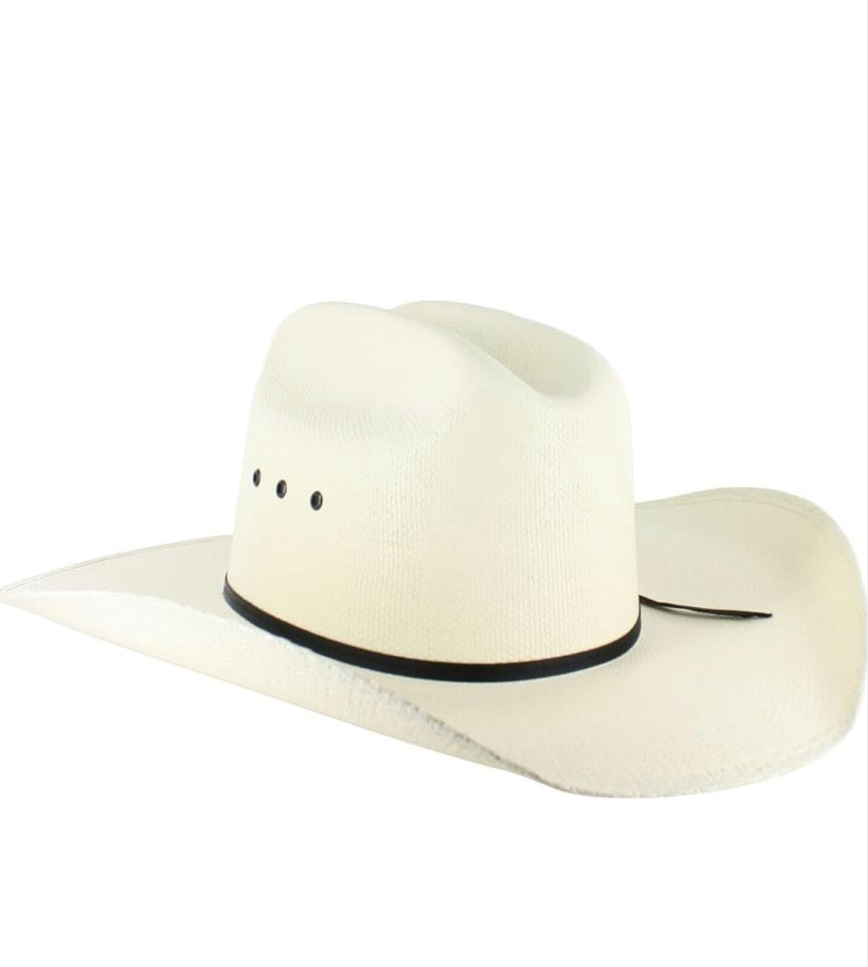 Denison - (7X) Bangora Straw Cowboy Hat, 7/1.4