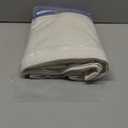 MIULEE Non-See-Through Privacy Linen Curtains 2 Panels, Light Filtering Window Curtains Farmhouse Textured Back Tab Semi Sheer Drapes for Bedroom Living Room, 52 x 90 Inches Long, Natural White