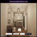 Philips Hue Essential Smart LED A19 Bulb, White and Color Ambiance, E26 Base, 8.8W, 2200K-6500K, 800 Lumens, Dimmable, Works with Alexa, Google, and Apple Home, 4-Pack