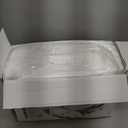 Feather Down Comforter King Size Duvet Insert, Light Weight True Baffle-Box Noiseless Bedding Comforters, Soft Hotel Collection Bed Comforter, Medium Warmth - White, 106 X 90 in. (King(All Season))