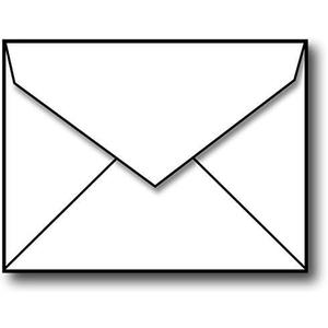 Mr. & Mrs. Envelopes (3.625" x 2.75") - 100 Mini Envelopes