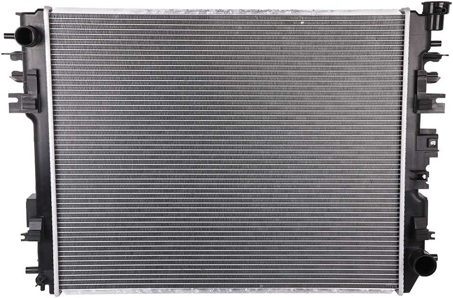 SCITOO Car Engine Radiator for Dodge for Ram 1500, for Ram 2500 2009-2010 & for Ram 1500 2011-2018, 1500 Classic 2019-2022, 2500/3500 2011-2013, 3.7L 4.7L 5.7L, Replace 13129