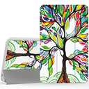 DTTO for iPad (A16) 11th Generation Case 11 Inch 2025, iPad 10th Generation Case 10.9 Inch 2022, Premium Leather Business Folio Stand Cover with Pencil Holder - Auto Wake/Sleep, Love Tree