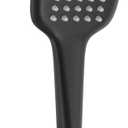 Matte Black Handheld Shower Head with Long Hose and Brass Holder All Metal Hand Held Shower Head High Pressure Handheld Shower Head Set