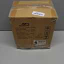 GOSSI Tabletop Water Fountain 2-Tier Indoor Waterfall Fountain with LED Light, Cobblestone & Glass Rolling Ball, Soothing Meditation Sounds for Office & Home Decor