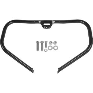 Highway Crash Bar Engine Guard Protector Compatible with Heritage Sport Glide Softail Fat Boy FLST FLSTF Street Bob Low Rider 2018-2025 (Black)
