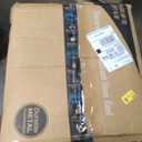 Metal Garden Hose Reel Deck box, Durable Steel Garden Hose Storage Box Cabinet, 150ft 5/8" Garden Hose Capacity. - Hose guide Manual Rewind, No-leak aluminum water connections