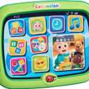 Just Play CoComelon Learning Tablet, 60+ Learning Phrases, Sing-Along to The The Alphabet Song, Kids Toys for Ages 18 Month (Small)
