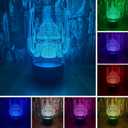 Cute Cool Transformers Bots Optimus Prime Anime Figure Autobots Character 3D LED Optical Illusion Sleep Night Light with Remote 16 Colors Bedroom Decor Table Lamp Birthday Xmas Gifts for Child Kids