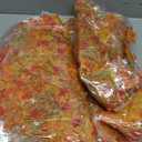 Bokon Thanksgiving Placemats Set of 8, 17.75 Inch 3D Round Lager Maple Leaf Placemats with Artificial Autumn Leaves for Thanksgiving Decoration Harvest Dinner Home Dining Table Holiday Wedding Party