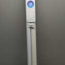 Allesin Motorized Roller Blinds with Remote Control for Windows, Blackout Automatic Smart Shades, Dry Battery Powered Electric Blind (White 28" W x 72" H)