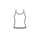 SUUKSESS Women Sexy Scoop Neck Thong Bodysuit Backless Cami Bodysuit Top, Size L