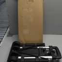 Car Seat Travel Cart for Airport - Carseat Roller for Traveling. Extendable Base Plate, Foldable, storable, and stowable Under Your Airplane seat or Over Head Compartment. (Black)