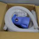 DeeprClean 300GPH Pool Filter Pump for Small Above Ground Pools, Promoted Water Circulation & Filtration, Fits Type-I Filter Cartridge,ETL Certified Small Pool Pump with GFCI for Safe Protection -Blue