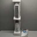 Evaporative Air Cooler, 35" Windowless Air Conditioner Portable, 3 Speeds, 1.2L Water Tank, 3 Ice Packs, 20ft Remote, 7H Timer, No Hose No Window Needed,70 Oscillating Portable AC Unit for Room