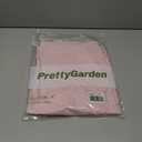 PRETTYGARDEN Overall Jumpsuit For Women 2025 Summer Casual Wide Leg Sleeveless Button Striped Jumpsuits Trendy Outfits (Pink, XXL)