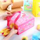 Tudomro 60 Pieces Easter Tote Bags with Handles Bunny Non Woven Bags Reusable Easter Grocery Shopping Bag Kitchen