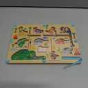 Montessori Children's Magnetic Maze Game Wooden Maze Learning Colors Game Counting and Sorting Game Gift3 4 5 6 Years Old for Girls and Boys