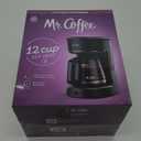 Mr. Coffee 12-Cup Switch Coffee Maker Black: Electric Drip Coffee Machine, 60 oz Capacity, Dishwasher-Safe Parts