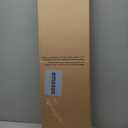 Ekena Millwork Lifetime Vinyl LL1S12X04300WH Standard Cathedral Top Center Mullion, Open Louver Vinyl Shutters, w/Installation Shutter-Lok's & Matching Screws (Per Pair), 12"W x 43"H, White