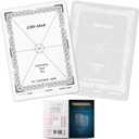 Centering Tool Pro Card Grading Kit PSA Pokemon Trading Cards TCG Black & White Set for Standard Size Cards