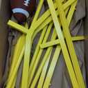 SEAOTTER Authentic Steel Football Field Goal Post for Kids, 8' x 5.5' Kicking Field Goals Uprights Set - Stable Steel Tube Frame - Adjustable Height - Youth Backyard Football Game Gifts