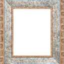 ArtXO Antique 12x16 Picture Frame,2.75" Wide Wooden Vintage Ornate Photo Frame 12 by 16 In,Gallery Wall Art Decor,Bronze Gold & Aquamarine 3 (Green05)