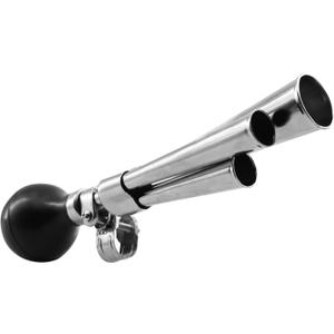 Vintage Bicycle Air Horn Triple Note, 11-inch Large Horn, Suitable for Most Bicycles