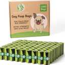 GREENER WALKER Poop Bags for Dog Waste, 1080 Doggy Waste Bags Extra Thick Strong 100% Leak-Proof (Green)