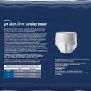 Amazon Basics Unisex Protective Underwear, Overnight Absorbency with Odor Protection, Soft, Extra Large, 48 Count (4 Packs of 12)