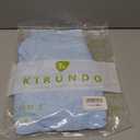 KIRUNDO Womens Summer Tops 2025 Trendy Ruffle Cap Sleeve Casual T Shirts Crewneck Basic Tee Cute Blouses Clothing(Light Blue, XX-Large)