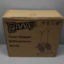 Stepper Machine with Resistance Bands, Mini Stepper with 300LBS Weight Capacity, Twist Stepper for Full Body Workout, Adjustable Step Height, Smooth and Quiet, Step Machine for Men Women