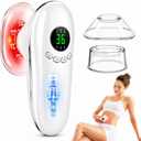 LWPFSD 3-in-1 Body Sculpting Machine with Heat & Red Light, Rechargeable Cellulite Massager Tool for Belly, Arms, Legs & Thighs, Body Sculptor with Lymphatic Drainage Massage for Daily Body Care