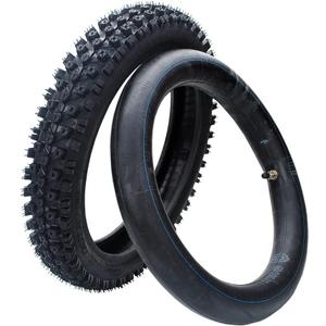Tube + Tire Mini Dirt Bike Tires 2.75-12 Inch 60/100-12 Long Teeth Tire 50-125CC Small Dirt Bike Tires Motorcycle Rubber Inner BBR SSR CRF