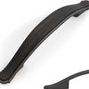 Amerdeco 10 Pack Oil Rubbed Bronze Cabinet Pulls 3.75 Inch(96mm) Hole Center Drawer Pulls Cabinet Hardware Kitchen Cabinet Handles for Bathroom ZH0068