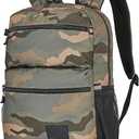 High Sierra Everclass Backpack - Travel or Work Laptop Bookbag with 360° Reflectivity, Dual Water Bottle Pockets & Fits Laptops Up To 15.6”, One Size, Natural Camo