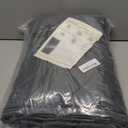 Magnetic Thermal Insulated Door Curtain Fits Door Size 36" x 82" Thicken Nylon Cotton Temporary Magnet Closure Thermal Door Cover Size W38 x L83 inch Weatherproof Windproof Soundproof, Grey