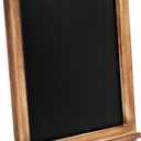 Rustic Torched Tabletop Chalkboard Sign/Hanging Magnetic Wall Chalkboard/Small Countertop Chalkboard Easel/Kitchen Countertop Memo Board / 12" x 17" in. Weddings, Birthdays, Baby Announcements