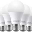 12V LED Light Bulbs, 12W 1050LM Natrual White 4000K, 80W Equivalent 12-24Volt Low Voltage E26 Base AC/DC Light Bulbs for Off Grid Solar Lighting Marine Boat, A19 RV Light Bulbs Landscape Garden Yard