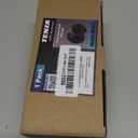 CML Hardware Matte Black Keyed Entry Door Knob for Entrance, Exterior and Interior Use, Round Ball Handle, Stainless Steel