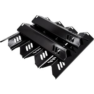 Adviace Replacement Parts for Dyna-Glo DGB610SSP DGH483CRP DGF493BNP DGF510SBP Grills, 15 inch Porcelain Grill Heat Tents Heat Plates for Outdoor Gourmet GR2205720-OG-00 GR2205723-OG-00, Set of 6