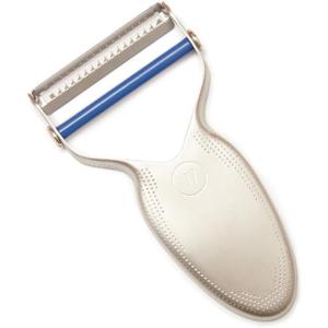 Milk Street Julienne Peeler, Vegetable Julienne Peeler, Peeler for Tough Veggies, Potatoes, Carrots, Squash, Stainless Steel Replaceable Blades, Dishwasher Safe