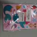 24 Sheets Mermaid Stickers Make Your Own Stickers Party Favors Mermaid Make A Face Sticker for Kids Party Favors,Classroom Teacher Rewards, Art Craft Supplies