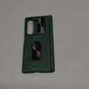 VEGO for Z Fold 6 Case with Hinge Protection & Screen Protector, Built-in 360 Magnetic Kickstand, Slide Camera Cover, Full Body Protective Case for Samsung Fold 6 - Green